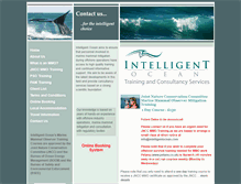 Tablet Screenshot of intelligentocean.com